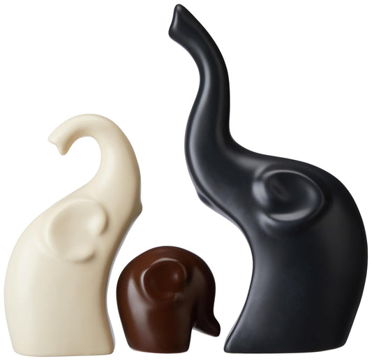 Eternal Bond Matte Elephant Trio