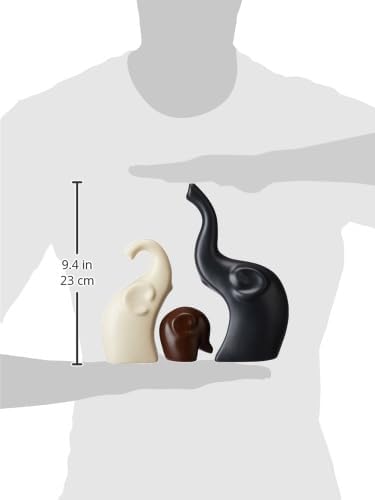 Eternal Bond Matte Elephant Trio