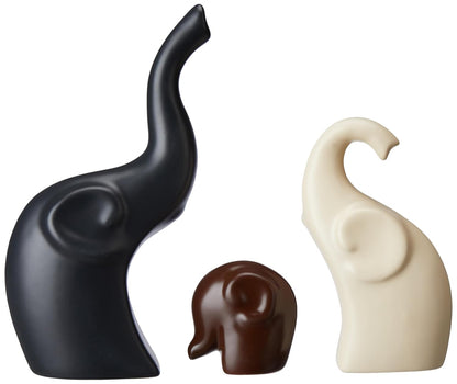 Eternal Bond Matte Elephant Trio