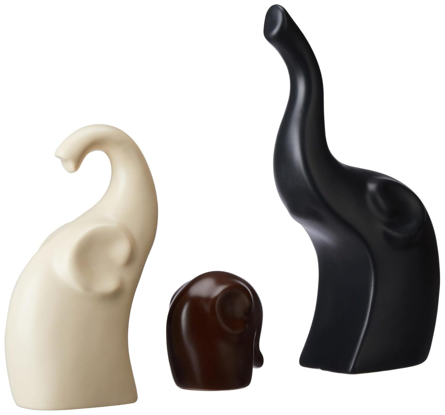 Eternal Bond Matte Elephant Trio