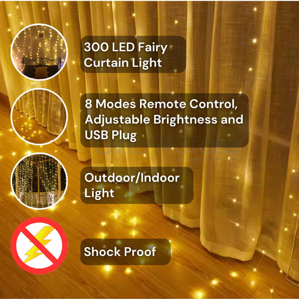 Fairy Glow Curtain Lights™