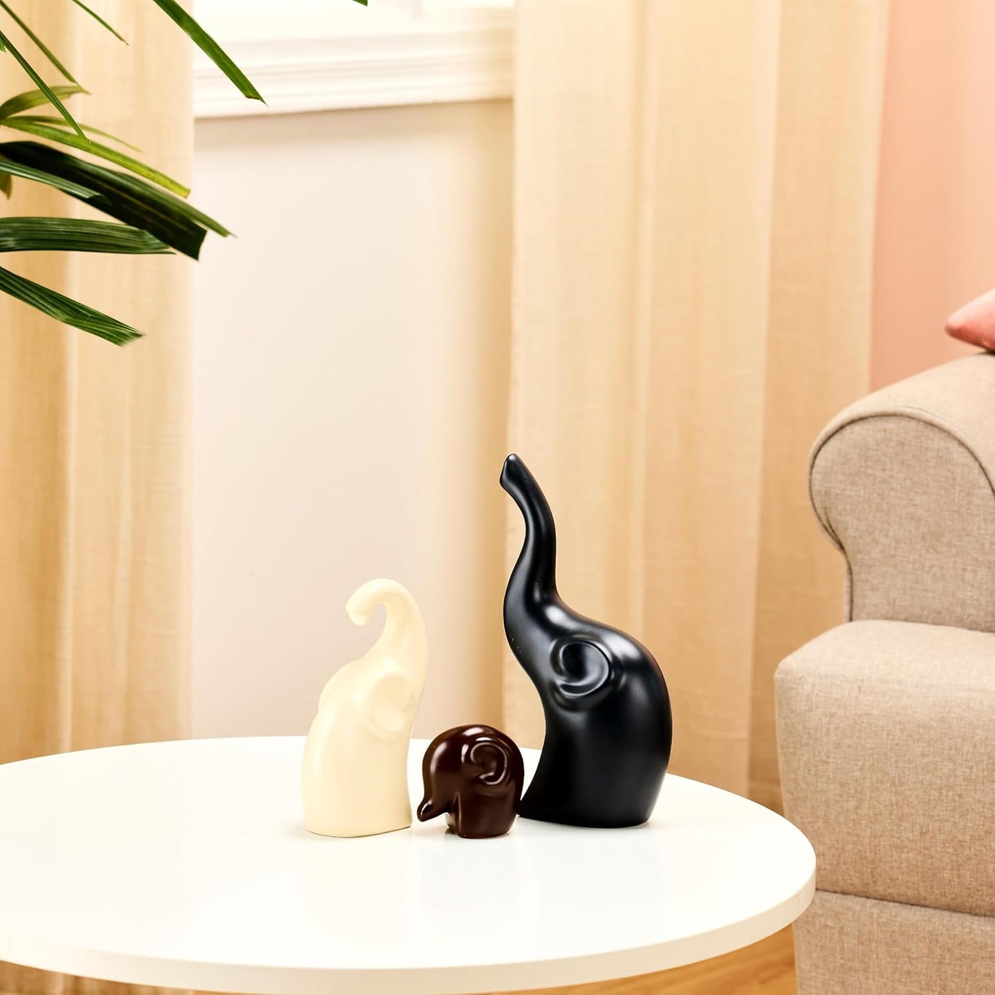 Eternal Bond Matte Elephant Trio