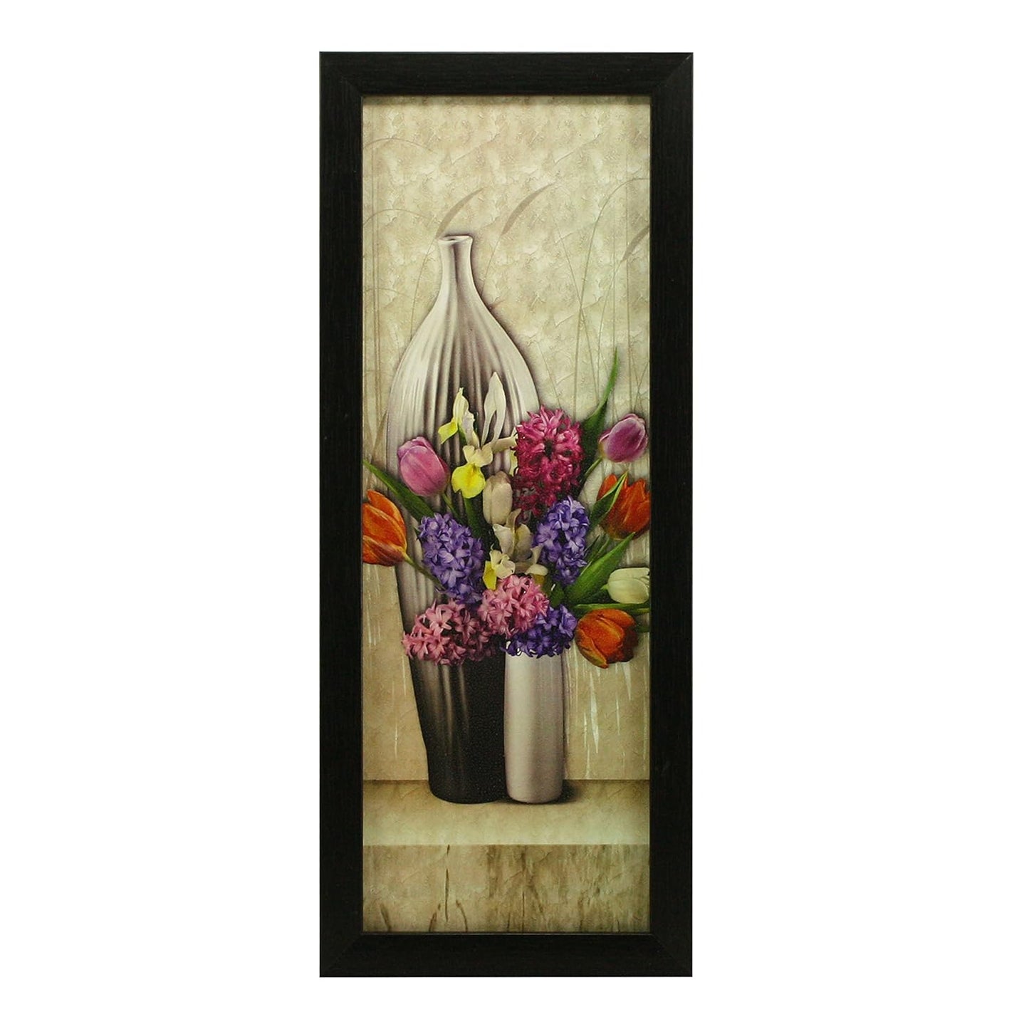 Modern Floral Triptych Art Set