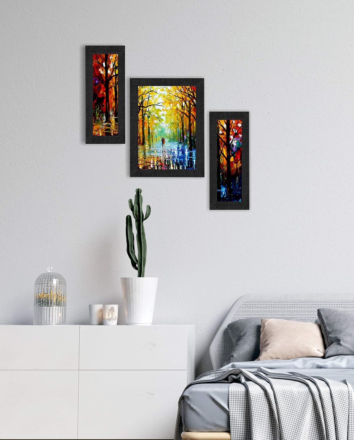 Serene Forest Journey Framed Art