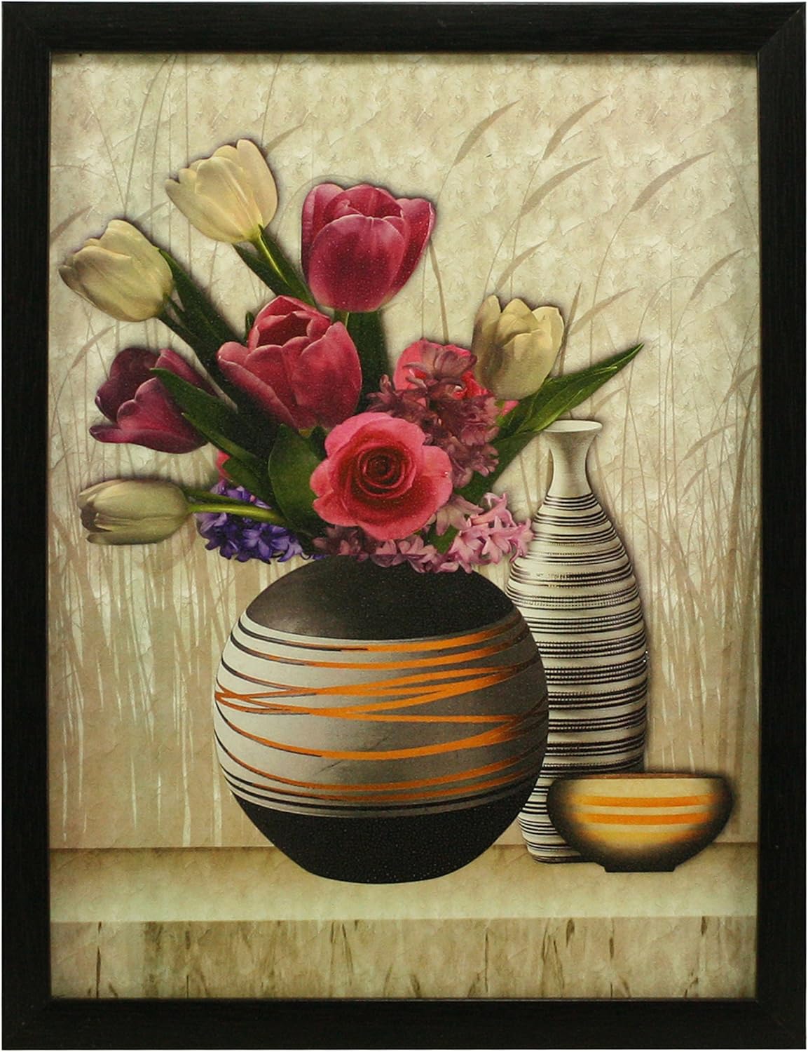 Curated Botanical Gallery Art Trio