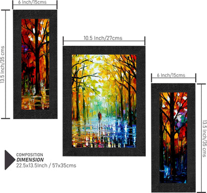 Serene Forest Journey Framed Art